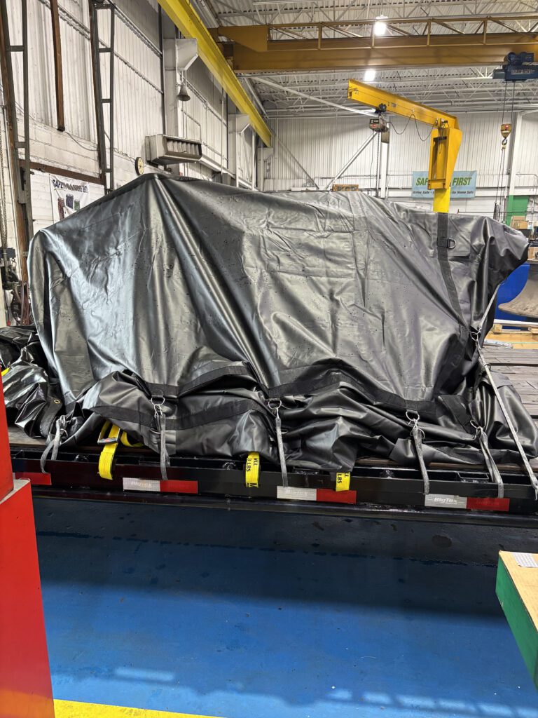 Flatbed Tarping Service by TLI Express in PA, NY and DE